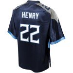 Men's Derrick Henry Navy Tennessee Titans Replica Jersey