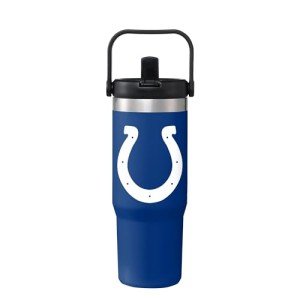 FOCO Indianapolis Colts NFL 30 oz Straw Tumbler