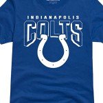 Junk Food Clothing x NFL - Indianapolis Colts - Bold Logo - Unisex Adult Short Sleeve Fan T-Shirt for Men and Women - Size X-Large