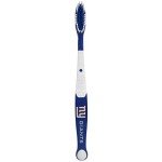 Siskiyou Sports NFL New York Giants Unisex Travel Set Toothbrush and Travel Case,White,One Size