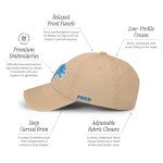 FOCO Men's Detroit Lions-Khaki Cap NFL Logo Casual Hat, Team Color