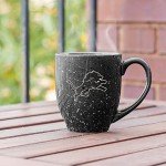 Rico Industries NFL Football Detroit Lions Primary 16 oz Team Color Laser Engraved Ceramic Coffee Mug