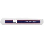 Siskiyou Sports NFL New York Giants Unisex Travel Set Toothbrush and Travel Case,White,One Size