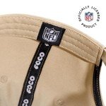 FOCO Men's Detroit Lions-Khaki Cap NFL Logo Casual Hat, Team Color