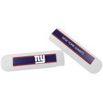 Siskiyou Sports NFL New York Giants Unisex Travel Set Toothbrush and Travel Case,White,One Size