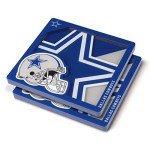 YouTheFan NFL Dallas Cowboys 3D Logo Series Coasters 4" x 4"