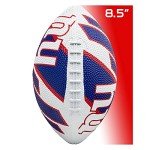 Franklin Sports NFL New York Giants Football - Youth Football - Mini 8.5" Rubber Ball - Perfect for Kids - Team Logos and Colors