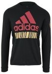 adidas Mens Atlanta United FC MLS - Major League Soccer Creator Long Sleeve T-Shirt, Black, Medium