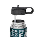 Rico Industries NFL Football Philadelphia Eagles 22oz Stainless Steel Tumbler with Lid - Great For Coffee, Tea, Water or Cocktails