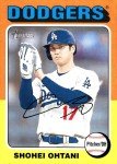2024 Topps Heritage #371 Shohei Ohtani Los Angeles Dodgers Official MLB Baseball Card in Raw (NM or Better) Condition