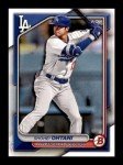 2024 Bowman #33 Shohei Ohtani Los Angeles Dodgers Official MLB Baseball Card in Raw (NM or Better) Condition
