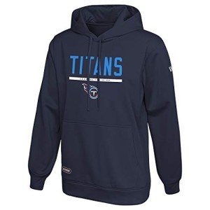 New Era NFL Men's Safety Fleece Pullover Hoodie, Tennessee Titans Large
