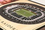 YouTheFan NFL Las Vegas Raiders 3D StadiumViews Picture Frame, 8 x 12 in