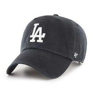 47 Los Angeles Dodgers Black MLB Clean Up Cap - One-Size