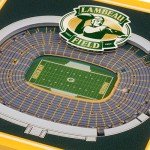 YouTheFan NFL Green Bay Packers 3D StadiumView Coasters - Lambeau Field