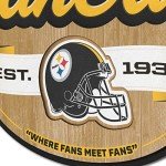 YouTheFan NFL Pittsburgh Steelers Fan Cave Sign