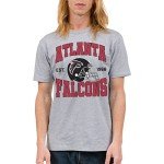 Junk Food Clothing x NFL - Atlanta Falcons - Team Helmet - Unisex Adult Short Sleeve Fan T-Shirt for Men and Women - Size Large