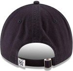 New Era MLB Core Classic 9TWENTY Adjustable Hat Cap One Size Fits All (New York Yankees Navy)
