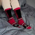 FBF NFL Atlanta Falcons Unisex Go Team Dress Sock Team Color OSFM (V-5057-F02-O-GT-782372)