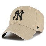'47 Brand Ballpark Cap Clean Up New York Yankees Khaki Beige