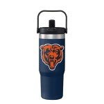 FOCO Chicago Bears NFL 30 oz Straw Tumbler