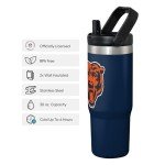 FOCO Chicago Bears NFL 30 oz Straw Tumbler