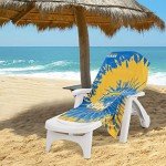 Northwest NFL Los Angeles Chargers Unisex-Adult Beach Towel, 30" x 60", Psychedelic