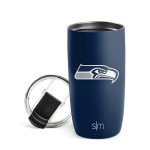 Simple Modern Officially Licensed NFL Seattle Seahawks 16oz Travel Coffee Tumbler with Flip Lid | Stainless Steel Cup | Football Gifts for Men, Women | Voyager Collection | Seattle Seahawks