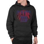 Junk Food Clothing x NFL - New York Giants - Team Spotlight - Unisex Adult Pullover Fleece Hoodie for Men and Women - Size X-Large