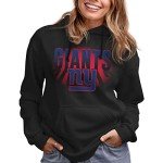 Junk Food Clothing x NFL - New York Giants - Team Spotlight - Unisex Adult Pullover Fleece Hoodie for Men and Women - Size X-Large