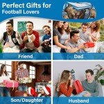 WTKBLAN Football Throw Blanket Football Fan Gifts for Men Women Kids Sport Style Flannel Blanket Super Cozy Soft Living Room 60"x50"