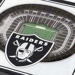 YouTheFan NFL Las Vegas Raiders 3D StadiumView Coasters - Allegiant Stadium