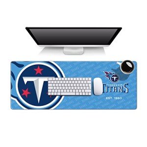 YouTheFan NFL Tennessee Titans Logo Series Desk Pad SMU
