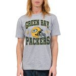 Junk Food Clothing x NFL - Green Bay Packers - Team Helmet - Unisex Adult Short Sleeve Fan T-Shirt for Men and Women - Size XX-Large