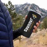Rico Industries NFL Football Jacksonville Jaguars 18oz Soft Touch, Easy Grip Tumbler