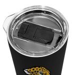 Rico Industries NFL Football Jacksonville Jaguars 18oz Soft Touch, Easy Grip Tumbler