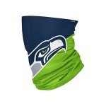 FOCO NFL Seattle Seahawks Neck Gaiter, One Size, Big Logo