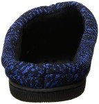 FOCO NFL New York Giants Men's Poly Knit Cup Sole Slipper, Team Color, Large (11-12)