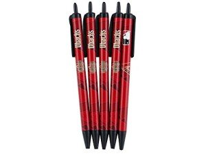 MLB Arizona Diamondbacks 5-Pack Click Pens