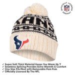 Ultra Game Standard CORE Fan HAT Gloves Set, Natural, One Size