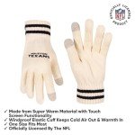 Ultra Game Standard CORE Fan HAT Gloves Set, Natural, One Size