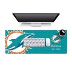 YouTheFan NFL Miami Dolphins Logo Series Desk Pad SMU