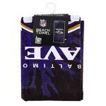 Northwest NFL Baltimore Ravens Unisex-Adult Beach Towel, 30" x 60", Psychedelic