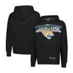 Ultra Game NFL Men's Super Soft Supreme Pullover Hoodie Sweatshirt, Jacksonville Jaguars, Black, X-Large
