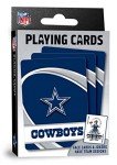 MasterPieces - NFL Playing Cards, Officially Licensed Dallas Cowboys Football Deck, Family Games for Adults and Kids, Standard Index