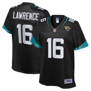 NFL PRO LINE Women's Trevor Lawrence Black Jacksonville Jaguars Alternate Player Jersey