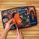 YouTheFan NFL Denver Broncos Retro Series Cutting Board