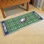 FANMATS - 7363 NFL Philadelphia Eagles Nylon Face Football Field Runner , 30"x72"