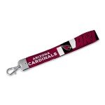 Rico Industries NFL Football Arizona Cardinals Wrist Lanyard Key Chain, Cute Wristlet Strap Keychain Holder for Women Men Car Keys ID Badges Card Wallet Phone Camera