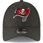 New Era NFL The League 9FORTY Adjustable Hat Cap One Size (US, Alpha, One Size, Tampa Bay Buccaneers - Pewter Grey)